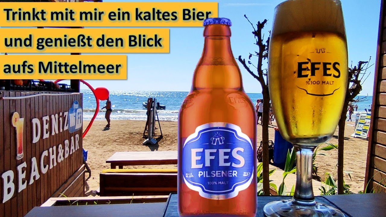 Trinkt mit mir ein kaltes Bier und genießt das Mittelmeer - DENiZ Beach ...