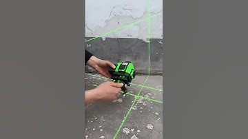 Melhor nível Laser que gira 360 com controle #marcenaria