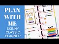 PLAN WITH ME | Skinny Classic Happy Planner | Bookish | May 4-10, 2020