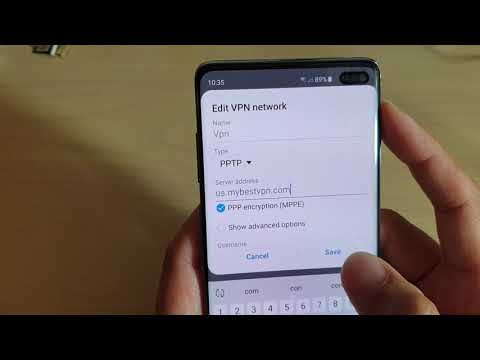 Samsung Galaxy S10 / S10+: How to Add a VPN Connection