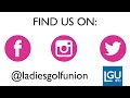 Ricoh Women's British Open - 30 minutes in the LGU Office!