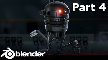 Sci-Fi Robot Drone: Part 4 (Animation and Rendering)