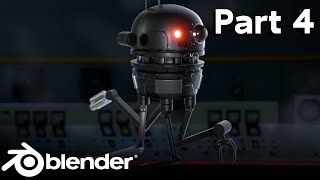 Sci-Fi Robot Drone: Part 4 (Animation and Rendering)