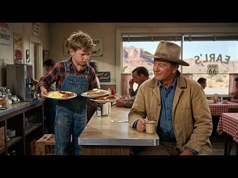 John Wayne Found A Boy Saving $19 For His Father's Headstone In 1956 — Then He Bought The Stone