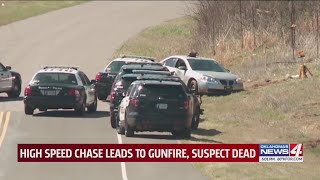 Norman PD: Suspect shot dead at end of high-speed chase