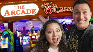 Let's explore The Arcade at The Orleans in Las Vegas!