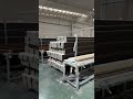 🏭 Full view of WPC wall panel production!Multiple lines quality assured. #wpc #productionline #pvc