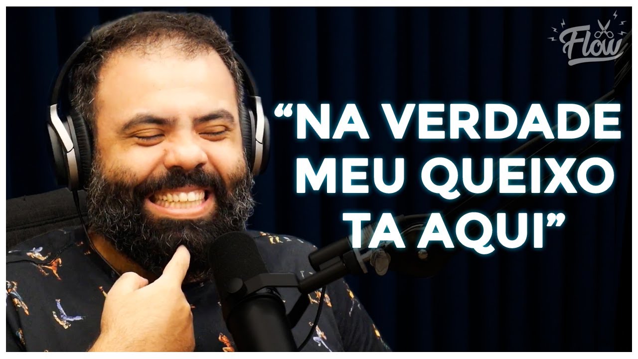 HOMEM SEM BARBA É INACEITÁVEL? | Cortes do Flow