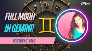 Full Moon In Gemini Feng Shui |  December 7, 2022  | Life-Changing Decisions!