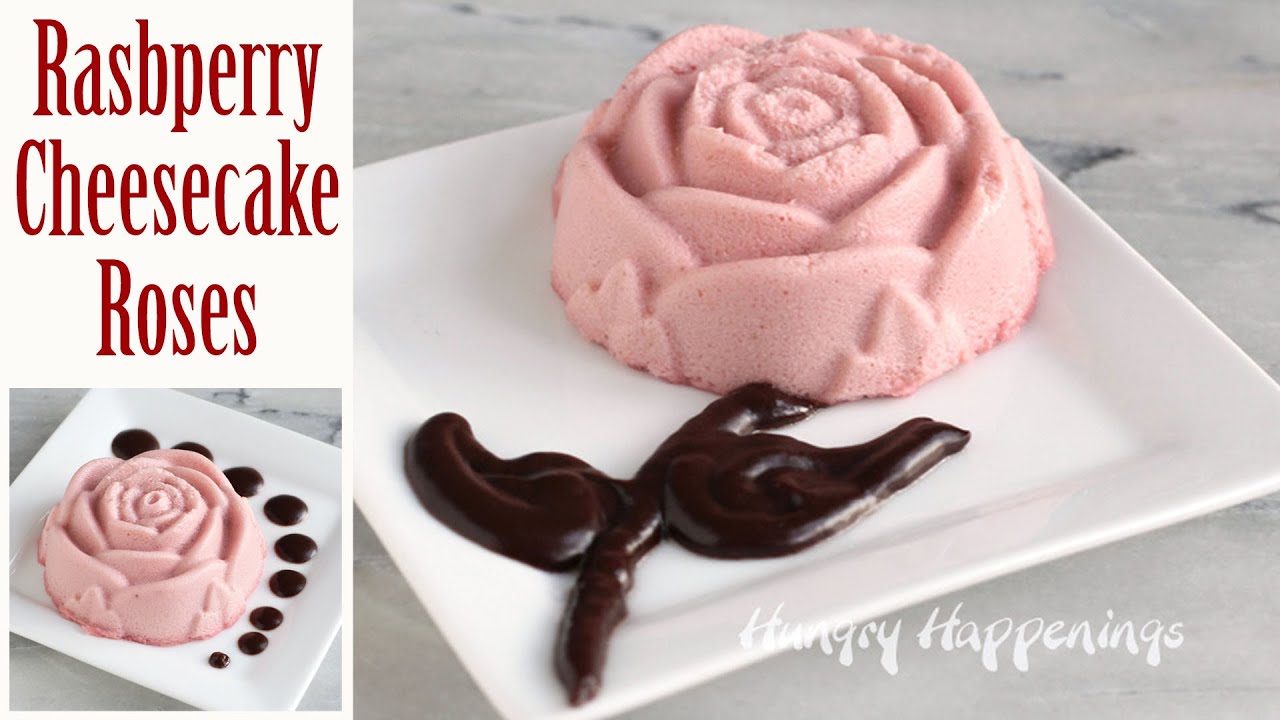 Raspberry Cheesecake Roses YouTube