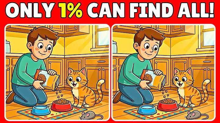 Only 1% Can Find All 3 Differences! | 5 Rounds