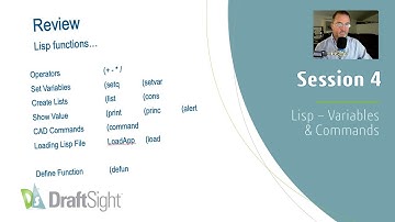 Session 4 Lisp Variables & Commands