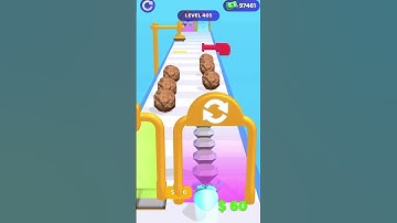 INSANE!! Gem Stack Run 405 #gaming #gemstack #shorts