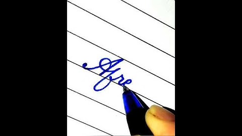 Afreen | beautiful name writing #shorts