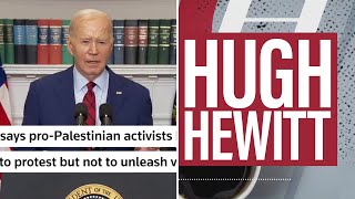 Biden Gives Very Brief Response After Weeks Of Anti-Semitic Violence On College Campuses