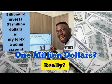 How a billionaire invested $1million Dollars in my forex trading account [ Strategy Revealed ]