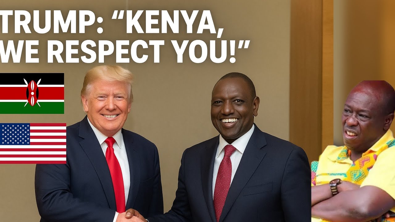 Trump And Ruto THE MOMENT RUTO STAMMERED INFRONT OF TRUMP 🤣🤣| RUTO MEET TRUMP - YouTube
