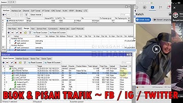 Pisah Trafik Media Sosial Facebook, Instagram, Twitter di Mikrotik