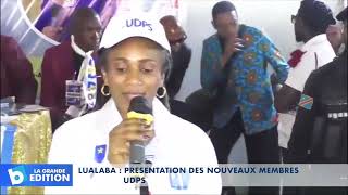 Lualaba: Présentation des nouveaux membres UDPS