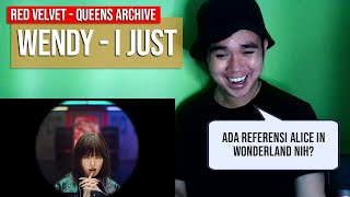 I Just WENDY - RED VELVET Queens Archive REACTION (Indonesia)