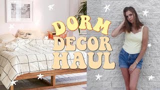 DORM DECOR HAUL 2017