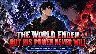 The World Ended, But His Power Never Will | infinite mana in apocalypse - Part 4 #anime #manhwa