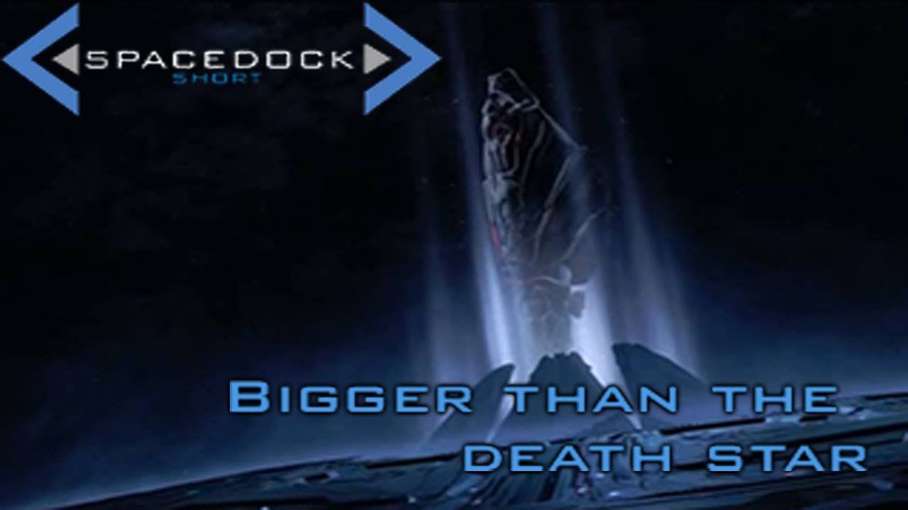 3 sci fi ships bigger and scarier than the death star spacedock death star size