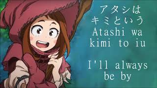 Video thumbnail of "Datte Atashino Hero (English & Japanese lyrics) - LiSA (My Hero Academia S2 ED2)"