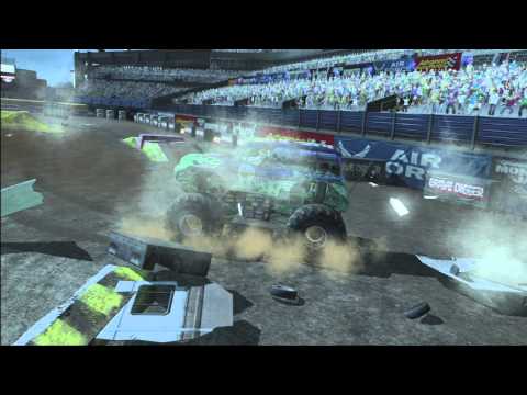 Monster Jam - Monster Jam: Path of Destruction - Grave Digger Monster Truck  Highlights