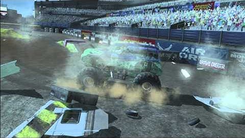 Monster Jam - Monster Jam: Path of Destruction - Grave Digger Monster Truck  Highlights