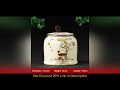 Slide Large Painted Tea Caddy Porcelain Storage Jar Porcelain Candy Box Spice Storage Tank Coffee C