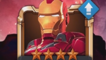 MARVEL: Contest of Champions (iOS/Android) IRON MAN leveling him up PART 3