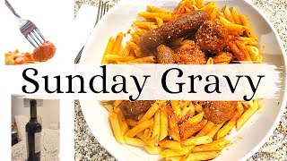 SUNDAY SAUCE (GRAVY) : ITALIAN COOKING w/THE WOLF 🐺 Ep. # 1
