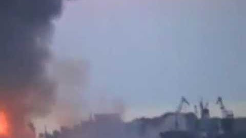 Destroyed in Seconds  Oil Tanker Explosion