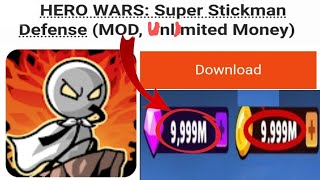 hero wars super stickman defense mod apk dinero infinito