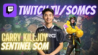 25 Kills 1v4 Clutch!!! s0m Killjoy👩‍💻 VOD!