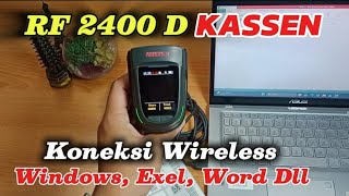 Ken Rf 2400D New - Koneksi Windows Wajib Paham