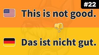 🇩🇪 Daily German for Beginners: Pick Up One Phrase Each Day!  "This is not" #22