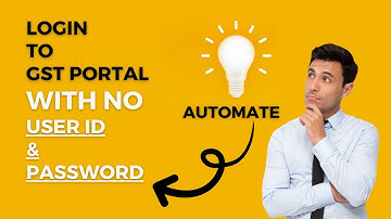 GST PORTAL LOGIN WITHOUT PASSWORD_AUTOMATION