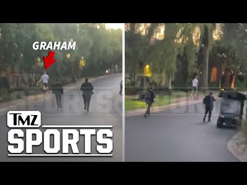 NFL's Jimmy Graham Arrested, New Video Shows Saints TE Running From Security | TMZ Sports