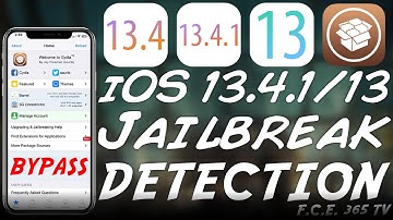iOS 13.4.1 / 13.3 / 13.0 JAILBREAK DETECTION Fix RELEASED!