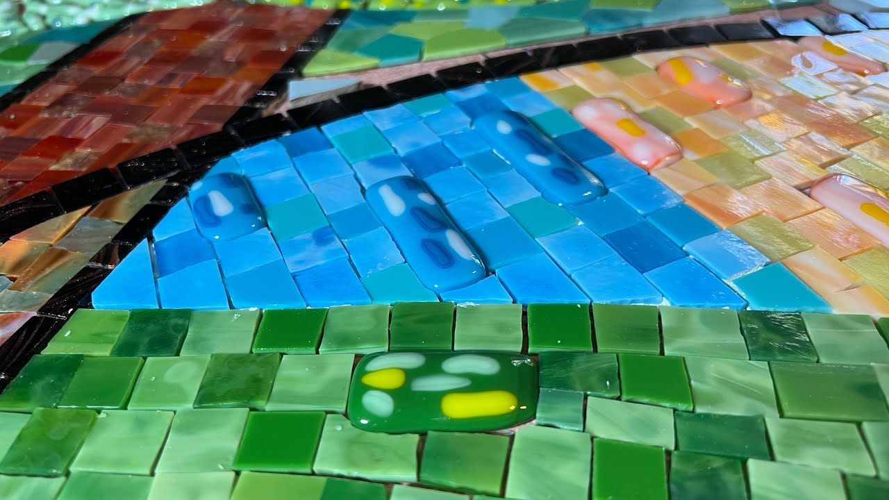 Ep. 178 SOLID STUDIO TIME ON THE LANDSCAPE OF DUNWOODY MOSAIC! - YouTube