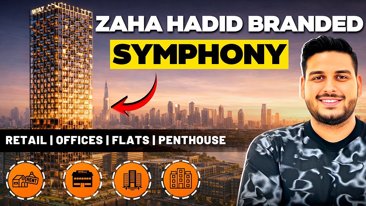 Branded Project Near Downtown Dubai | Symphony by Imtiaz Branded by Zaha Hadid Architects