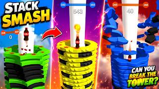 🔴 LIVE: Can I Break This IMPOSSIBLE Tower? 😱🔥 | Stack Smash screenshot 5