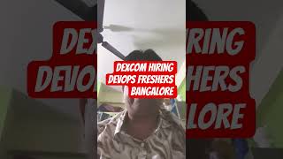 DevOps & Cloud Freshers Job Alert | Dexcom SRE Engineer Hiring