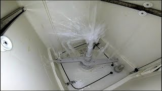 How a Dishwasher Works - Inside a Running Dishwasher