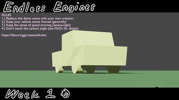 Endless Engines Challenge - WIP First Week