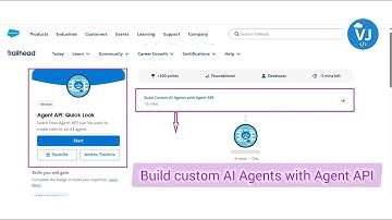 Agent API in Salesforce Explained | Build Custom AI Agents Easily (Trailhead Module)