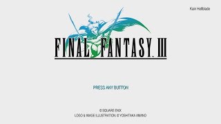 Final Fantasy III PR - Side Quest - Worthy of Kiku-Ichimonji