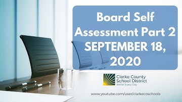 Board Self Assessment Part 2